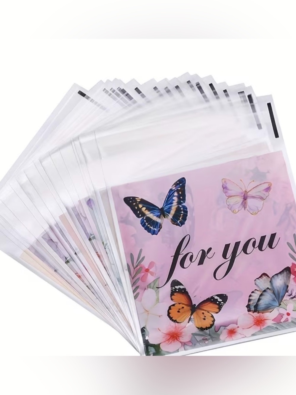 590pcs Shipping Bundle 30 Poly Mailers, 30 Gift Bags, 30 Cards & 500 Stickers - Picture 13 of 16